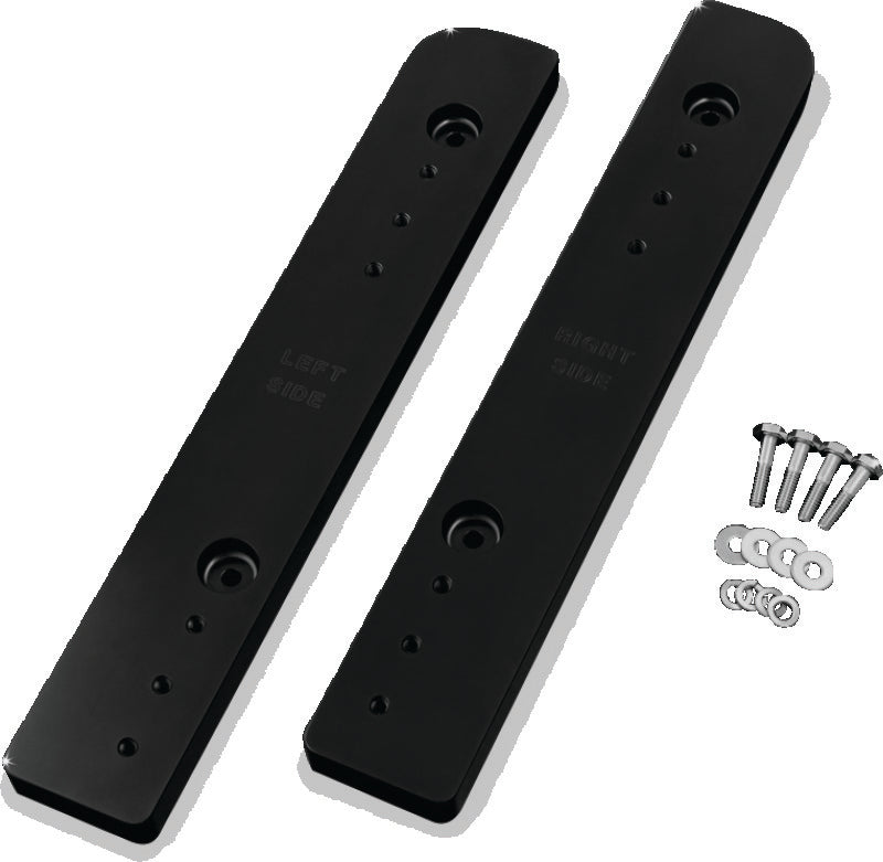 Kuryakyn Tour-Pak Relocator for 2014-Up Harley-Davidson Touring Models, Black - Part Number 8956