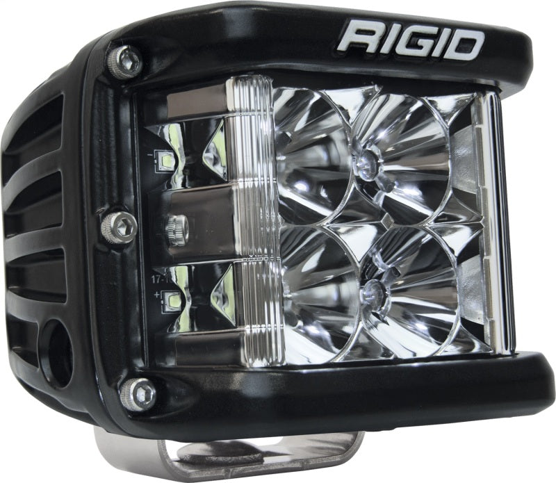 Rigid Industries D-SS Flood Single LED Pod Light with Black Housing, Part RIG261113