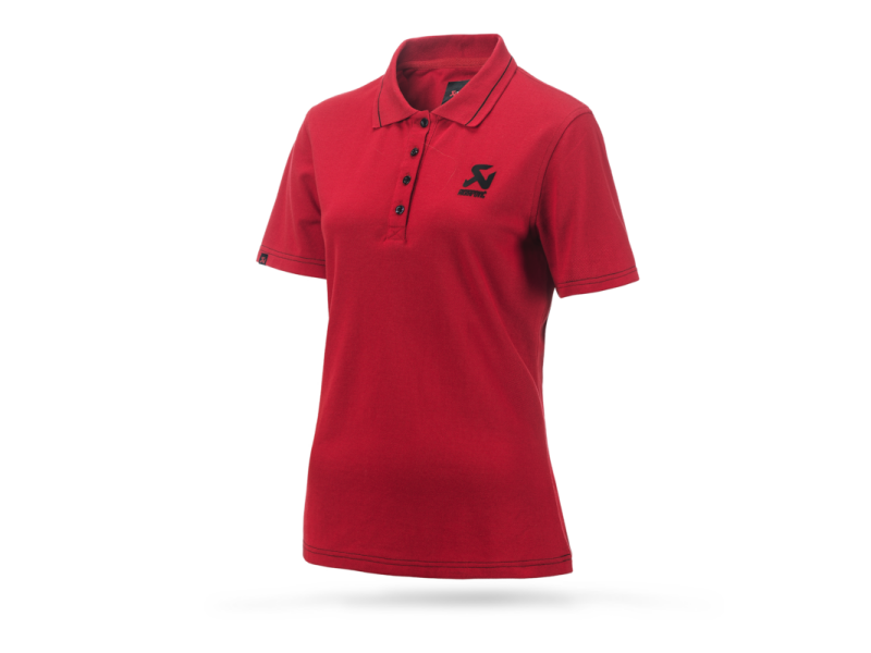 Akrapovic Corpo Polo Red Women's Shirt - Large