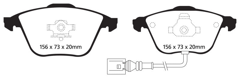 EBC Yellowstuff Brake Pad Sets