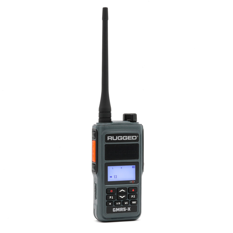 Rugged Radios Waterproof GMRS Handheld Radio with NOAA Alerts – Rugged Radios Part RGDGMR5-X