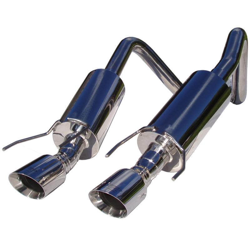 MBRP Armor Pro Axle-Back Exhaust System mbrpS7000304 for 2005-2008 Chevrolet Corvette
