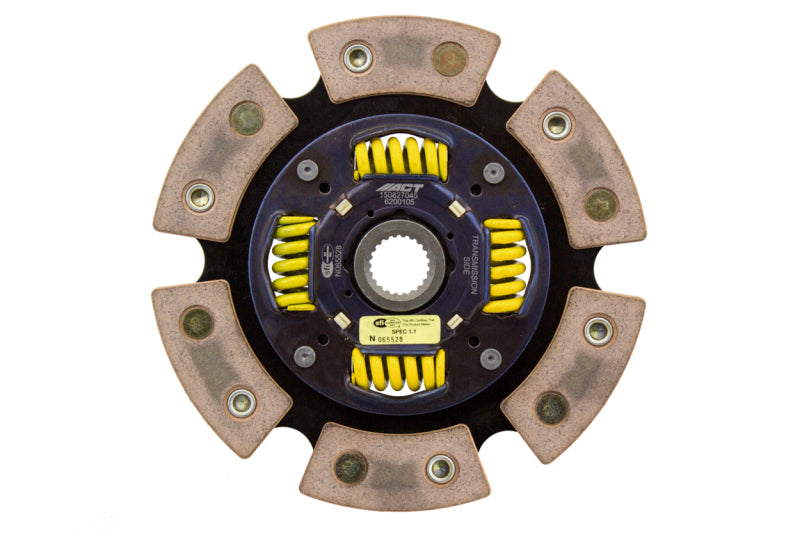 ACT 6200105 6-Pad Sprung Race Disc for 1990–1993 Mazda Miata