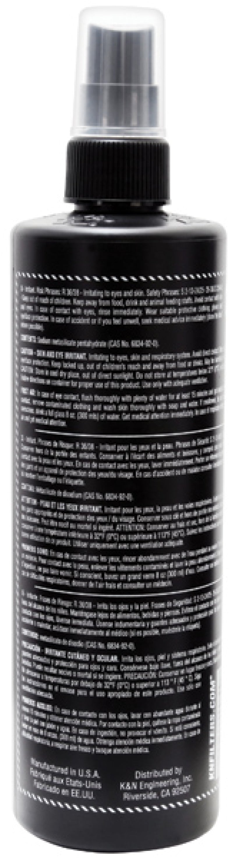 K&N Engineering 99-0606 Power Kleen Air Filter Cleaner, 12 oz Pump Spray