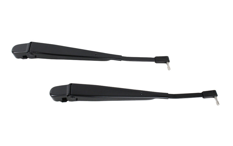 Kentrol 50545 Windshield Wiper Arms Pair for 1997-2006 Jeep Wrangler TJ, Black Powder Coat
