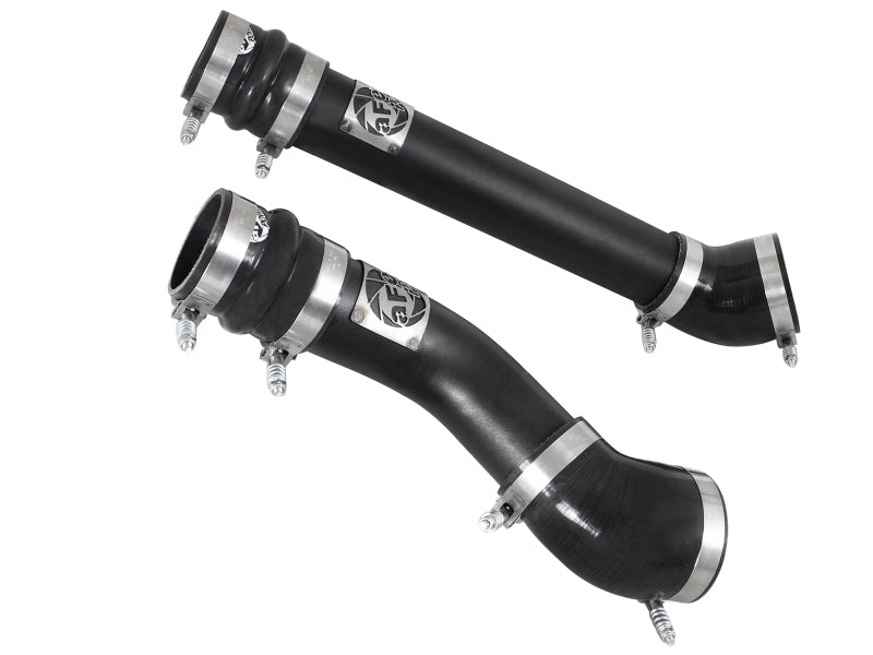 aFe BladeRunner 3-Inch Black Intercooler Hot and Cold Charge Pipe Kit, Part Number 46-20064-B, for 1994-2002 Dodge Ram 5.9L Diesel
