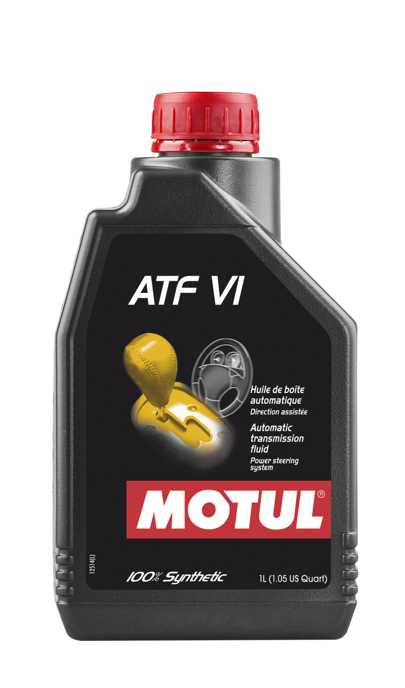 Motul 1L Transmision Fluid ATF VI 100% Synthetic - Case of 12