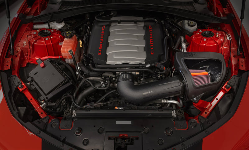 K&N 16-24 Chevy CamaroSS V8-6.2L F Performance Air Intake System