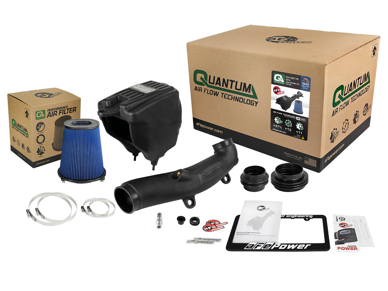 aFe Quantum Pro 5R Cold Air Intake System for 2018-2019 Jeep Wrangler JL 3.6L V6, Part Number 53-10017R