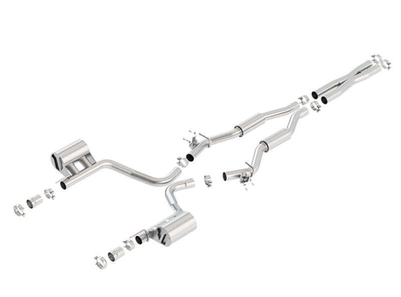 Borla 140677 S-Type Cat-Back Exhaust System for 2015-2022 Dodge Challenger SRT 392 6.4L V8