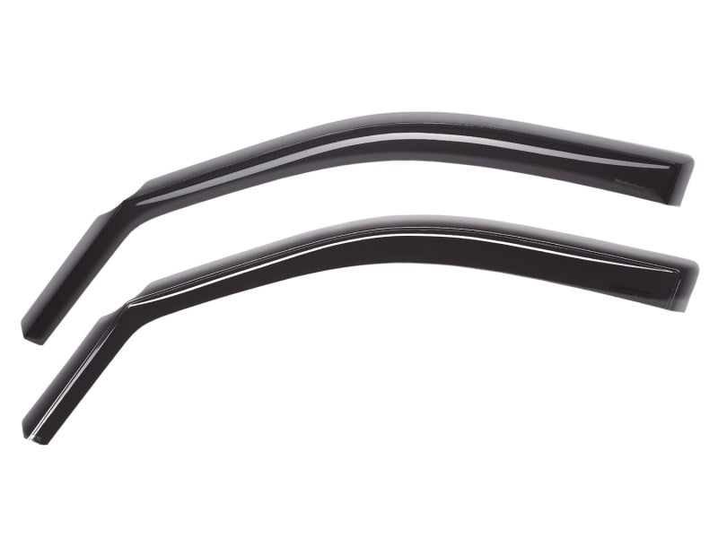 WeatherTech 20-26 Volkswagen Atlas Cross Sport Front Window Deflectors - Matte Black
