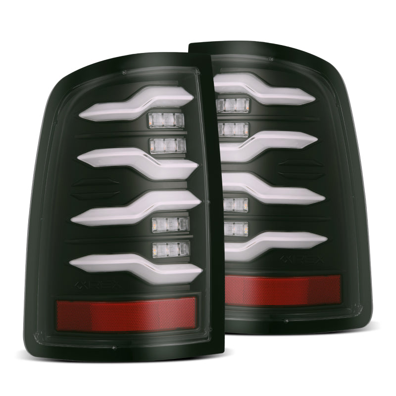 AlphaRex Luxx-Series LED Tail Lights ARX640004 for 2009–2018 Dodge Ram