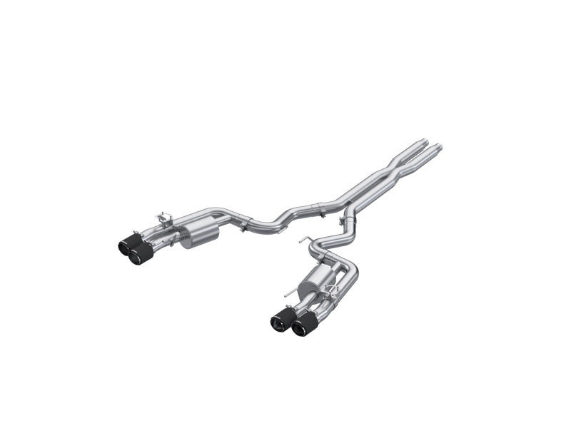 MBRP Armor Pro Series Cat-Back Exhaust System S72553CF for 2024–2026 Ford Mustang GT