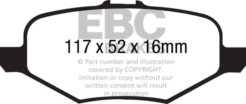EBC Yellowstuff Brake Pad Sets