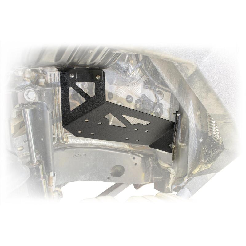 DV8 Offroad CMJL-01 Engine Bay Compressor Mount for 2018-2025 Jeep Wrangler JL, JLU and Gladiator JT