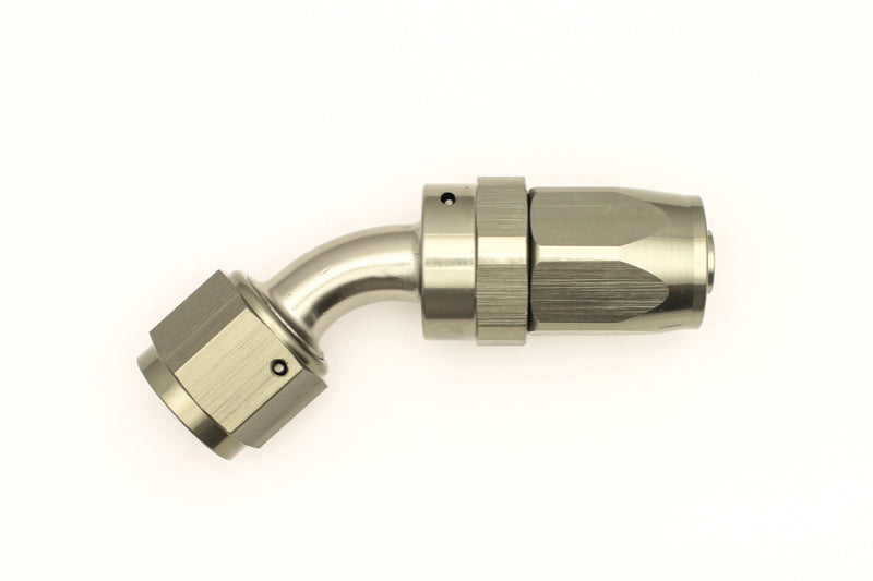DeatschWerks DWK6-02-0806 8AN Female Swivel 45-Degree CPE Hose End