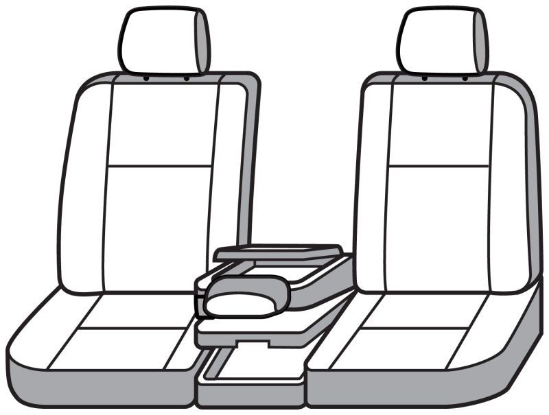 Covercraft 23-24 Ford SuperDuty Carhartt PrecisionFit Custom Front Row Seat Covers - Gravel