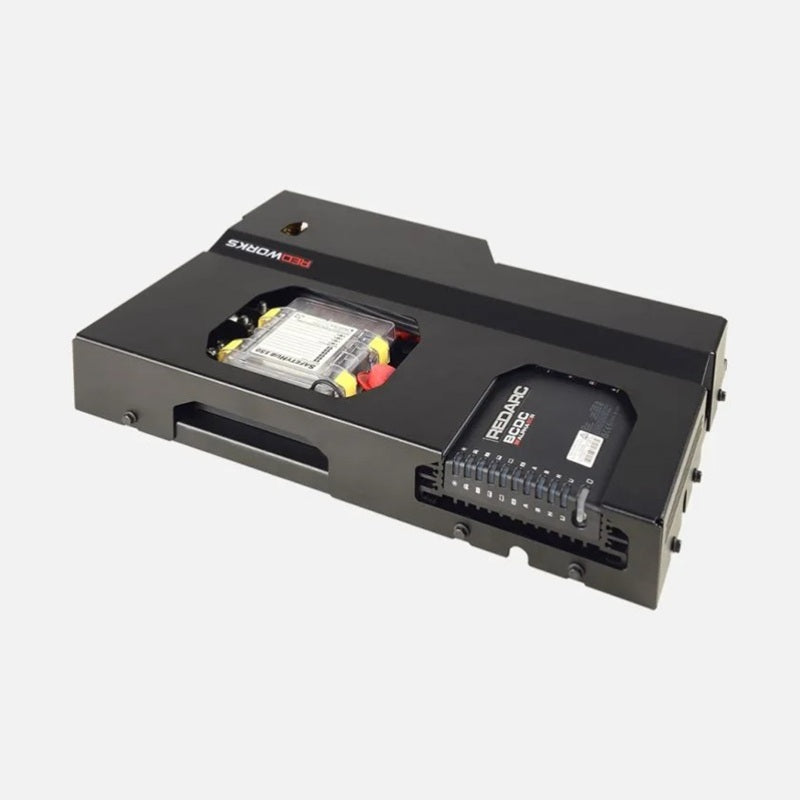 REDARC REDWorks Nomad50 Power Panel with 50A BCDC Alpha R Battery Charger