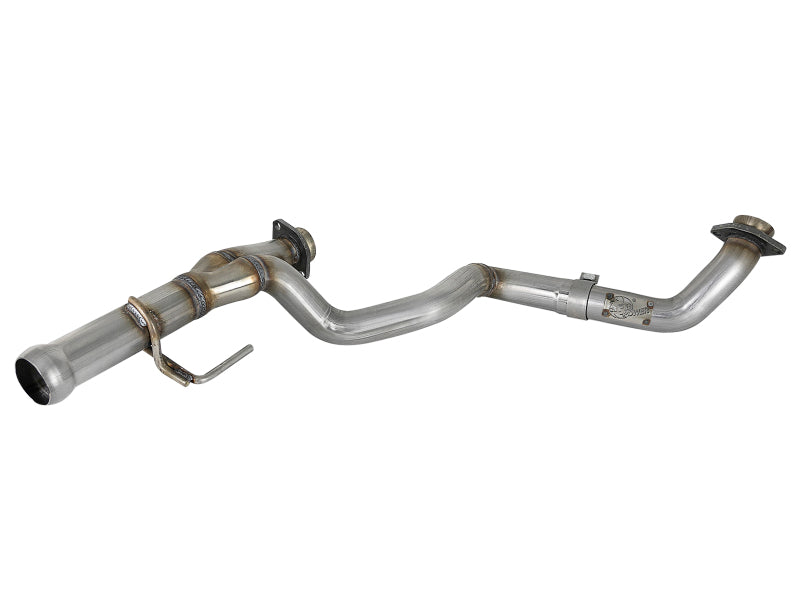 aFe POWER Twisted Steel Y-Pipe 48-48026 for 2018-2026 Jeep Wrangler JL and Gladiator JT 3.6L V6