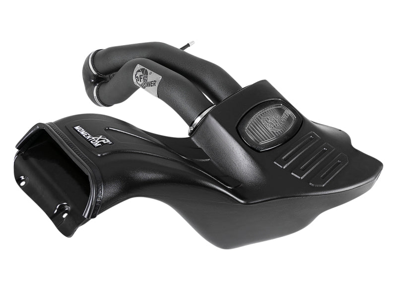 aFe Momentum XP Pro DRY S Cold Air Intake System with Black Aluminum Tubes, Part Number 50-30024D, for Ford F-150 5.0L V8