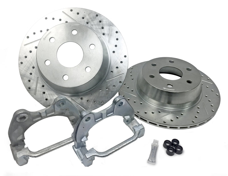 Baer Brakes Big Claw Performance Rear Rotors for 1999-2018 GM 1500 2/4WD Trucks
