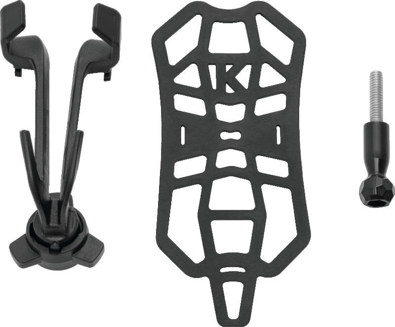 Kuryakyn Free-Flex Device Holder Perch Screw Mount, Black - 6437