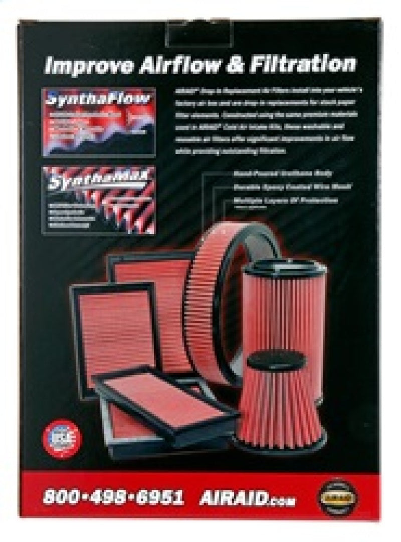 Airaid 02-12 Dodge Ram 3.7/4.7/5.7/8.0L / 11-12 Ram 1500 3.7/4.7/5.7L Direct Replacement Filter