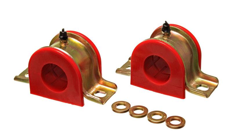 Energy Suspension eng9.5187R Universal Sway Bar Bushing Set, 1 3/8 in. Diameter, Red