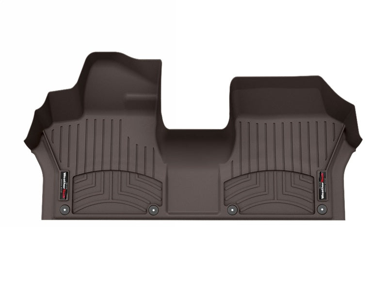 WeatherTech FloorLiner DigitalFit Front Floor Liners, Cocoa, Over-the-Hump, for 2025 Volkswagen ID. Buzz - Part 4718241