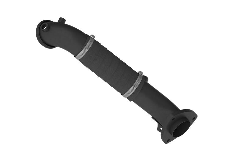 MBRP GM8428 Armor BLK Turbocharger Downpipe for 2015-2016 GM Duramax 6.6L, 3-Inch