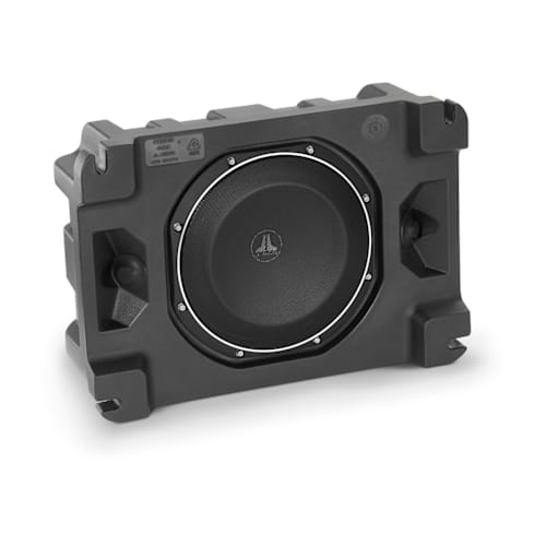JL Audio 10" StowAway Enclosed 2 ohm Subwoofer - PES110-TW1-2 - View 1