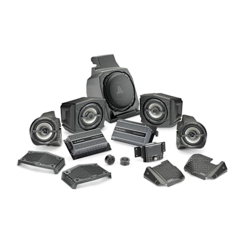 JL Audio® SlamPak® Audio System with MM55 for Polaris RZR M3 Audio System for Se - View 1