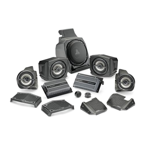 JL Audio® SlamPak® Audio System for Polaris RZR M6 Audio System for Select 2019- - View 1