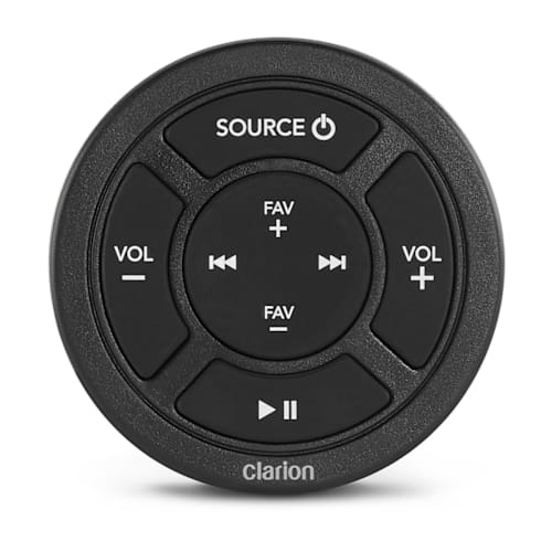Clarion 010-03226-00 CMR-10 Radio Remote Control, 60 Millimeter, Circular, IP67-rated, Wired remote control