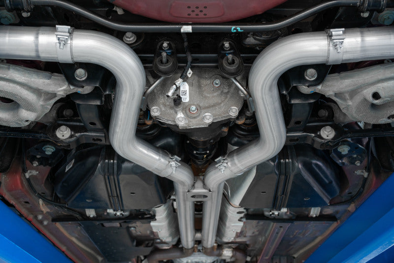 MBRP Armor BLK Cat-Back Exhaust System mbrpS7205BLK for 2018-2022 Ford Mustang GT 5.0L