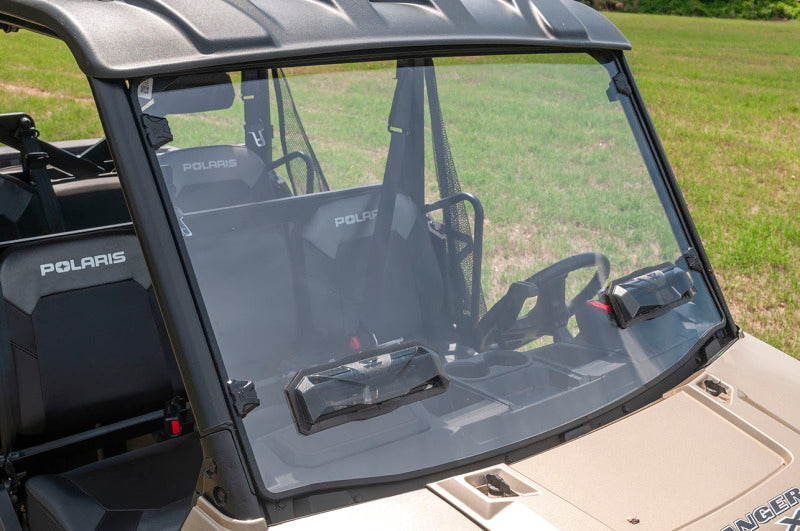 Seizmik 15-23 Polaris Ranger 500/ 570/ EV Mid-Size Profit Tool-Less Windshield Vented HC