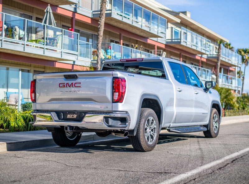 Borla S-Type Cat-Back Exhaust System 140800BC for 2019-2026 Chevrolet Silverado 1500 and GMC Sierra 1500 2.7L Turbo