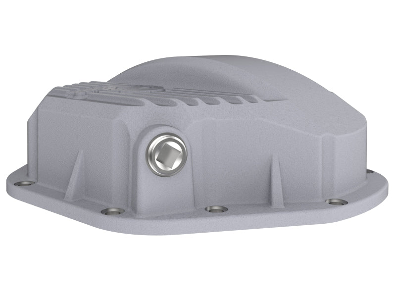 aFe Street Series Rear Differential Cover Raw with Machined Fins, Part Number 46-70030