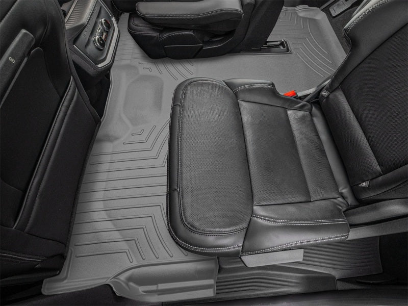 WeatherTech 25-26 Ford Expedition Rear FloorLiner DigitalFit in Gray, Part Number WET4619484