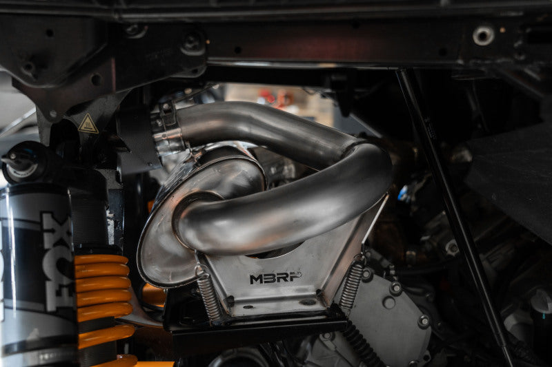 MBRP AT-9215PT Performance Series Slip-On Exhaust for 2021-2022 Can-Am 1000R