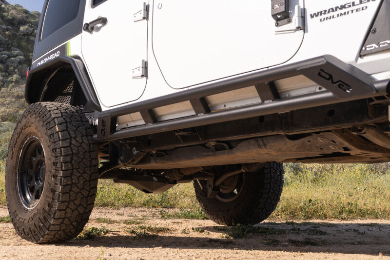 DV8 Offroad dvesRJK-07 Rock Sliders for 2007-2018 Jeep Wrangler JK 4-Door