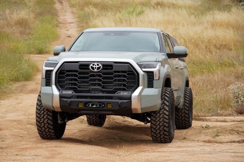 DV8 Offroad Centric Series Front Bumper for 2022-2025 Toyota Tundra, Part Number dveFBTT2-05