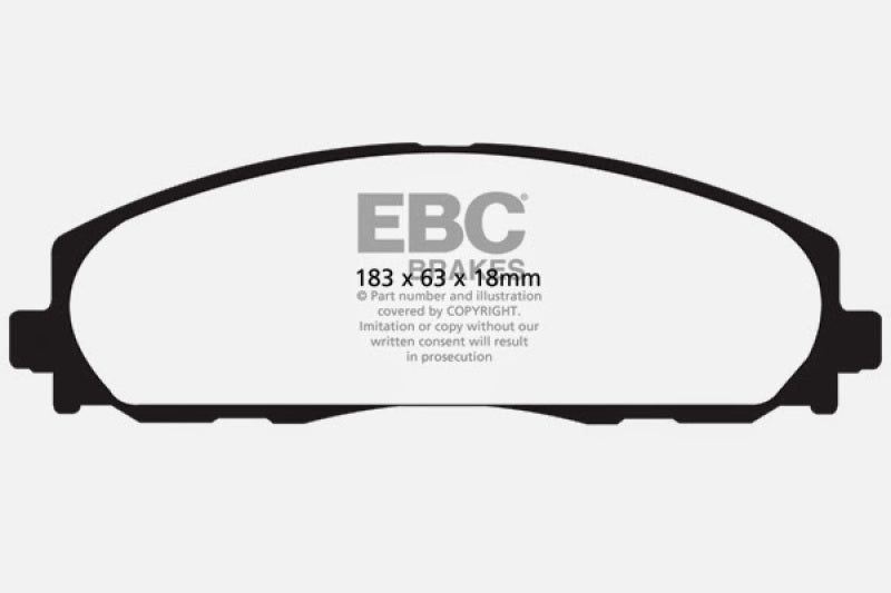 EBC Greenstuff Brake Pad Sets