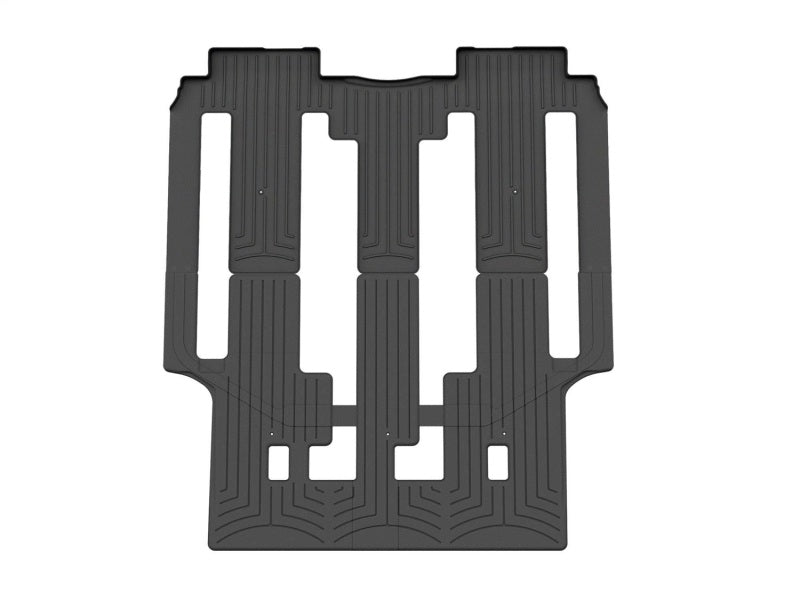 WeatherTech 25-26 Kia Carnival Rear FloorLiner HP - Black, 2nd & 3rd Row, Custom Fit