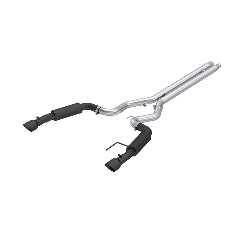 MBRP S7253BLK ARMOR BLK Cat-Back Exhaust System for 2024-2026 Ford Mustang GT S650 5.0L