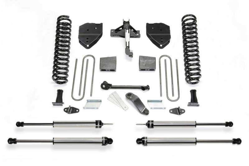 Fabtech 17-20 Ford F250/350 4WD Diesel 4in Basic System w/DL Shocks