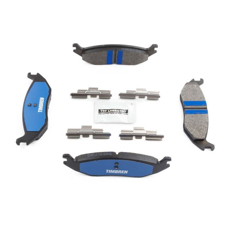 Timbren BES 03-18 Ram 1500 / 19-24 Ram 1500 Classic Rear Severe Duty Semi-Metallic Brake Pads - Part Number timTIM-D967SD