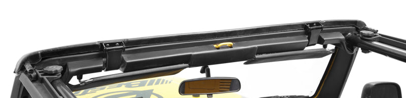 Bestop Jeep Wrangler TJ Windshield Header Assembly (Factory Style Replacement) - Part Number bes55014-01