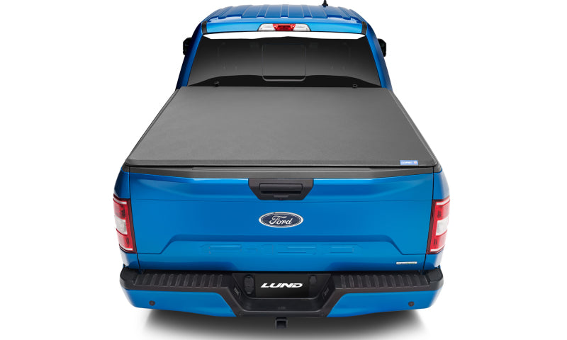 Lund 2023 Nissan Frontier 6ft. Bed - Genesis Elite Tri-Fold Tonneau Cover - Black