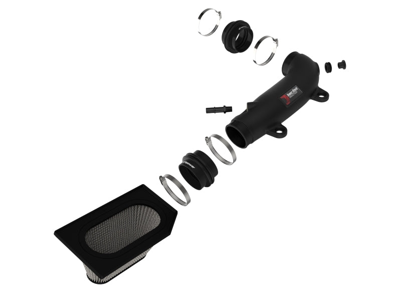 aFe Super Stock Induction System with Pro DRY S Filter, Part Number 55-10009D, for 2018-2026 Jeep Wrangler JL and Gladiator JT 3.6L V6